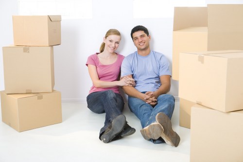 Long-term storage boxes and organised packing solutions