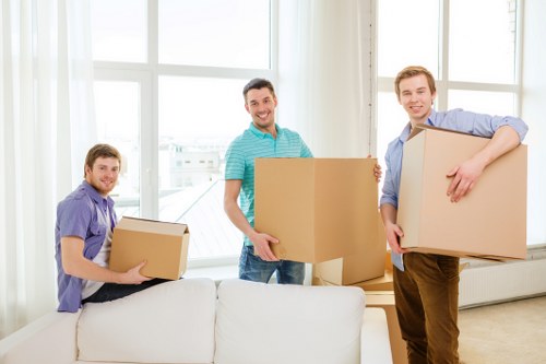 Office relocation planning checklist and floor plan coordination for a Battersea business move