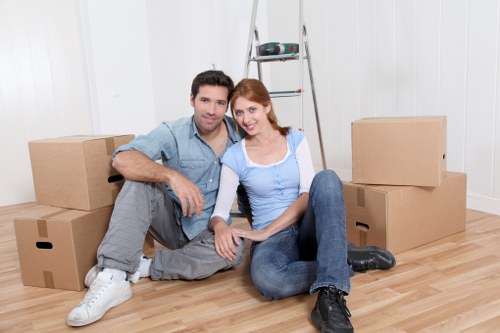 Local Battersea moving service transporting items across London