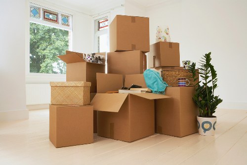Example cubic-yard quote for a Battersea flat move